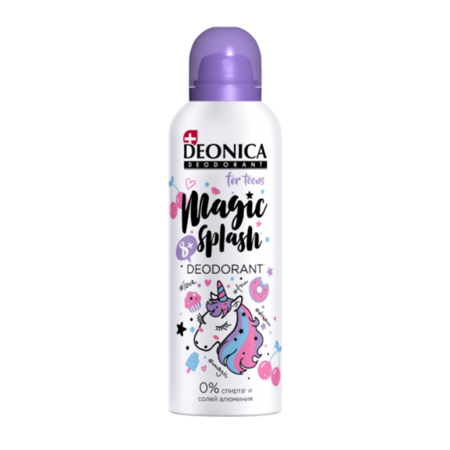 DEONICA FOR TEENS Дезодорант MAGIC Splash, 125 мл. (6) короб-автомат