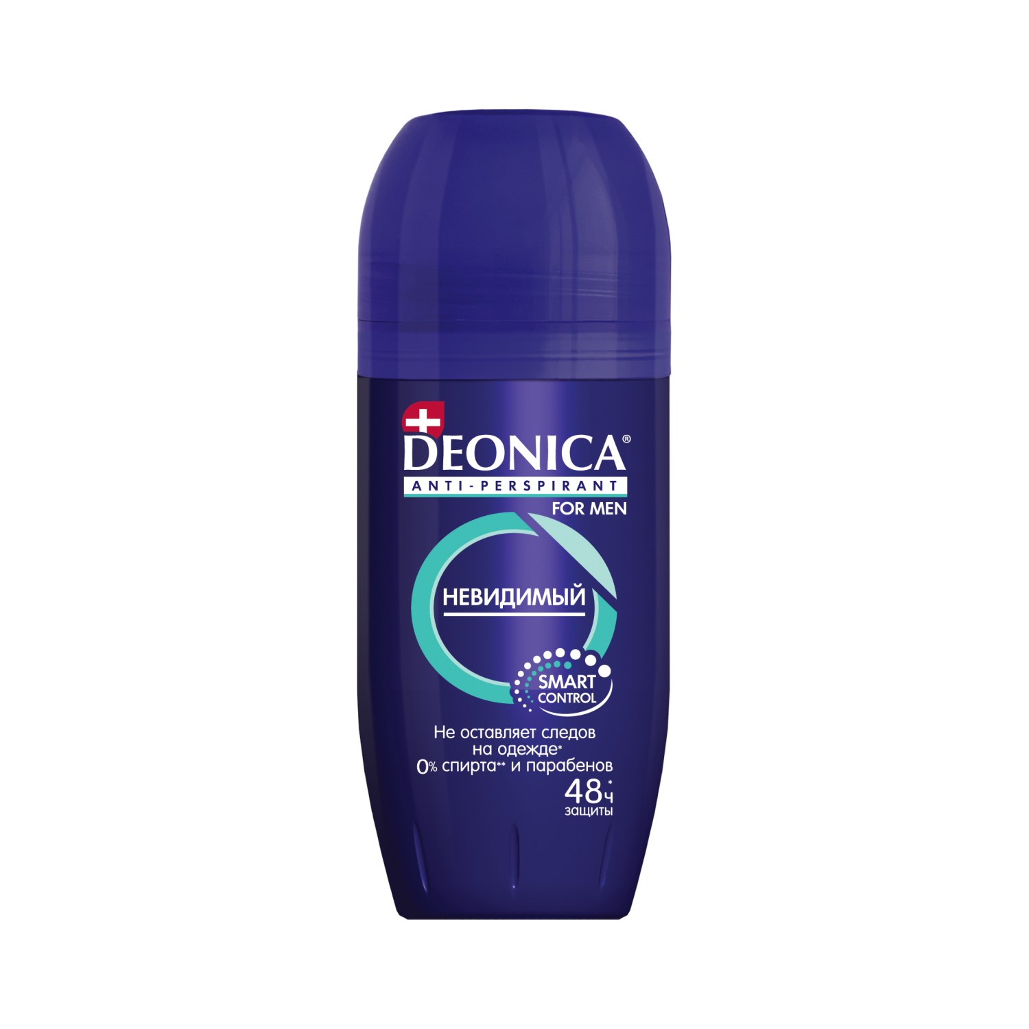 DEONICA FOR MEN Антиперспирант Невидимый, 50мл (ролик), шоубокс